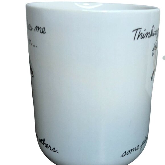 Shoebox Greetings Mug Thinking of You Makes Me Feel Good All Over 1987 - Picture 5 of 8